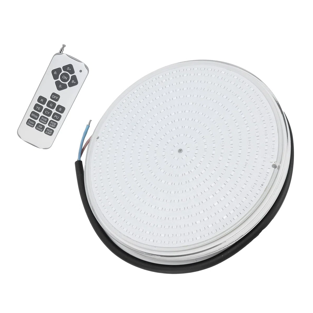 RiToEasysports Wielofunkcyjna LED do Basenu z Pilotem do Użytku Domowego i Komercyjnego Wodoodporna IP68 4500LM
