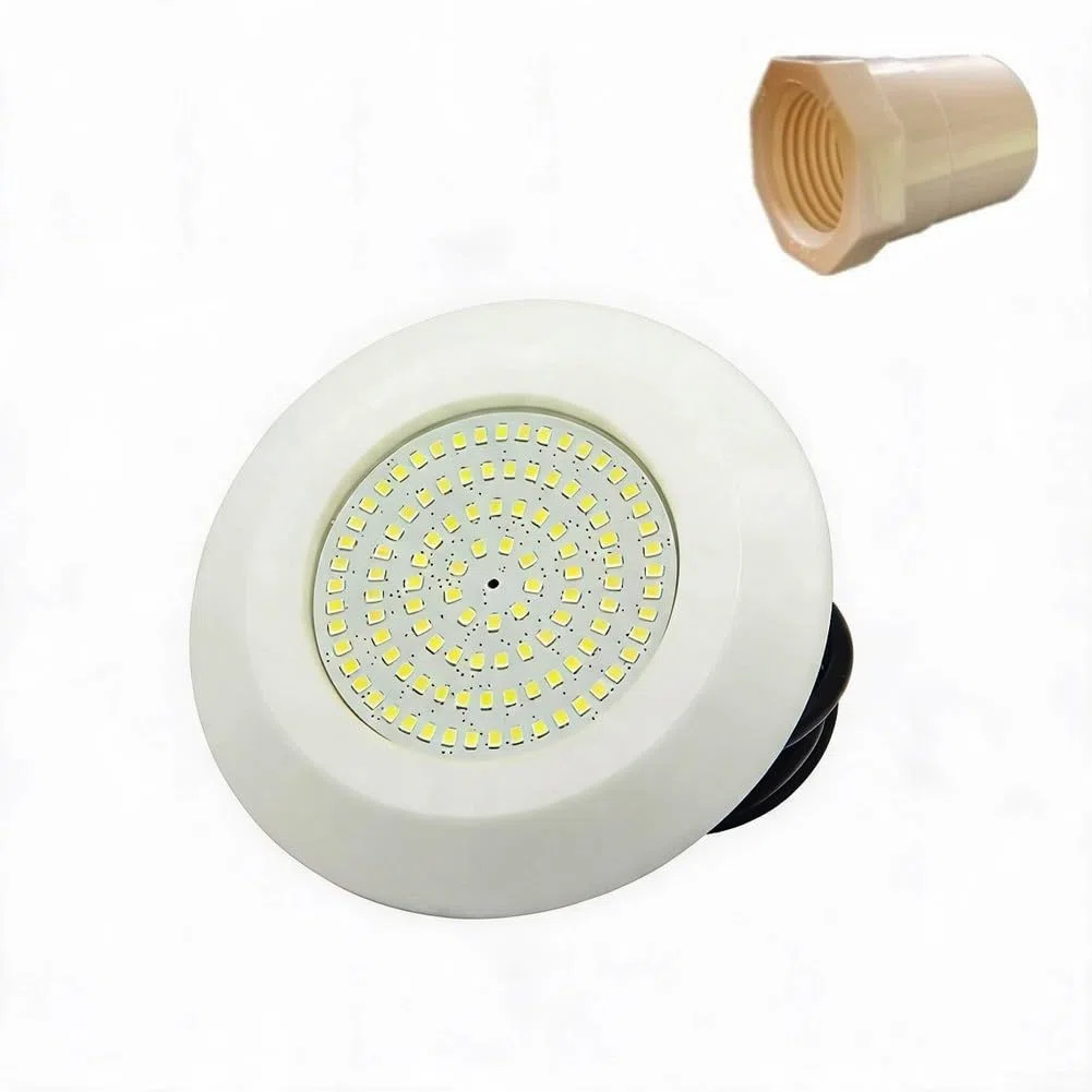 RGB LED oświetlenie basenowe 12 W DC 12 V IP68 wodoodporna lampa podwodna do wanny spa, wanny do masażu, stawu pływackiego z zestawem zdalnego sterowania (z kontrolerem)