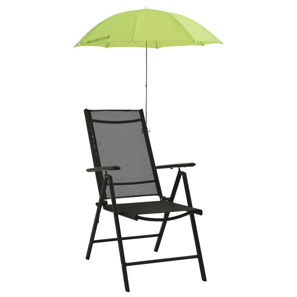 Parasol plażowy, wodoodporny, ochrona przed promieniowaniem UV, łatwy do otwierania i zamykania, ogrodowy parasol zewnętrzny, parasole kempingowe 2 szt., zielony, 105 cm